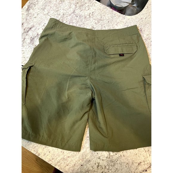 LL Bean 100% Nylon Mens‎ Cargo Shorts - Size 34 - Picture 4 of 4